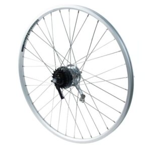 TAKAPYÖRÄ 559 hopea Nexus-7 SHIMANO tuplapohja vanne
