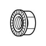 12-AKSELI MUTTERI 3/8" 3-v Shimano-0