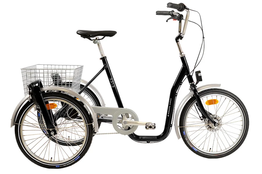 Monark kolmipyörä 20" 3V musta