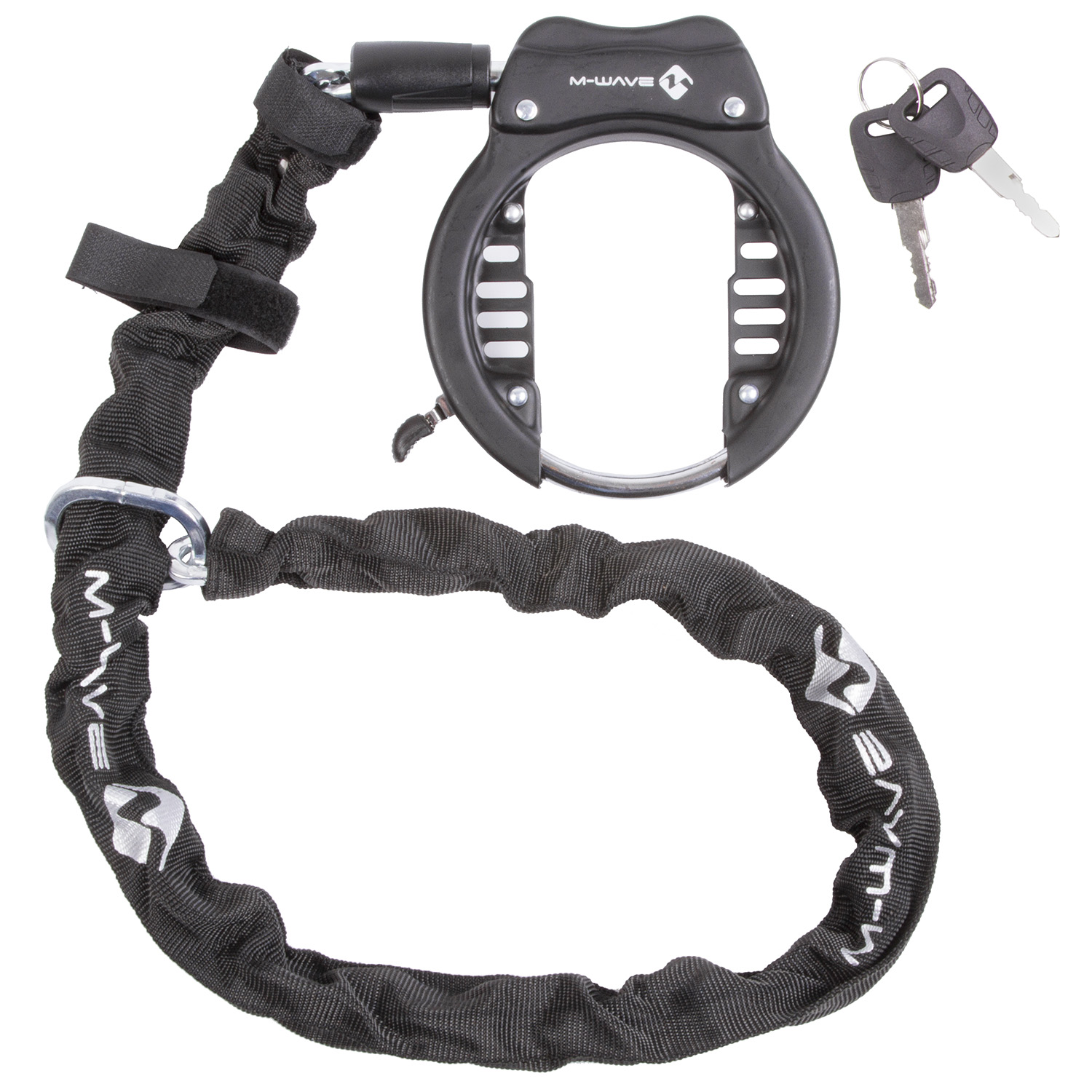 Runkolukko ketjulla 5,5 x 1000 mm M-WAVE Ringchain XL